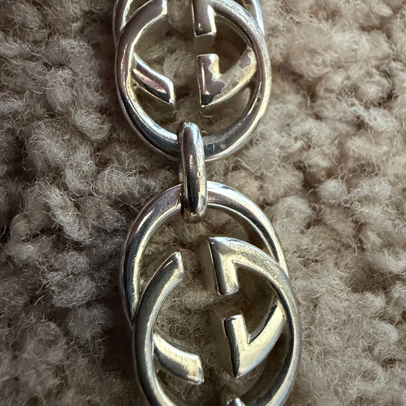 Gucci Interlocking Silver Bracelet - Picture 9 of 9